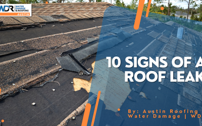 10 Signs of a Roof Leak