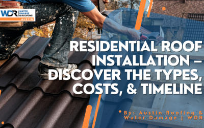 Residential Roof Installation – Discover the Types, Costs, & Timeline