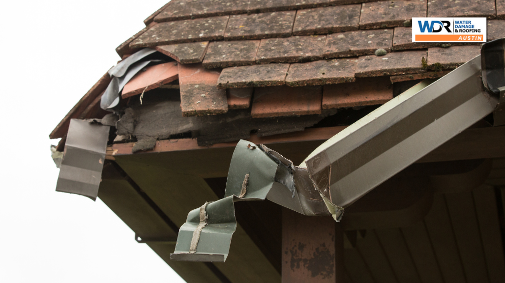 damaged roof