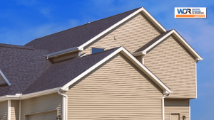 newly replaced garage roof