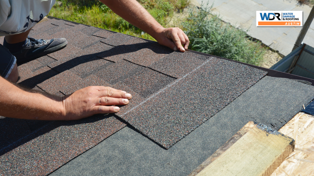 roofer inspecting a residential roof