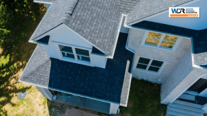 newly installed roof for residential house